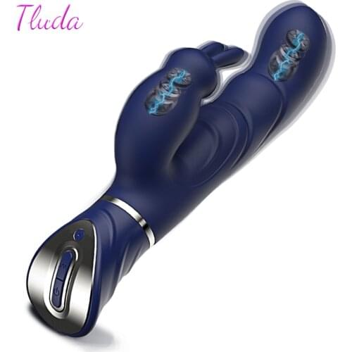 Powerful Rabbit Vibrator for Women G Spot Clitoris Stimulation Dildo Vibrators Female Sex Toys for Women Couples Adults 18