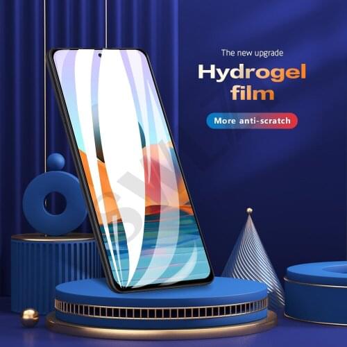 Soft full cover for Redmi note 7 8 10X pro 7S 8T 9 9S 9T 10 pro Max 10S hydrogel film protective film screen protector Not Glass