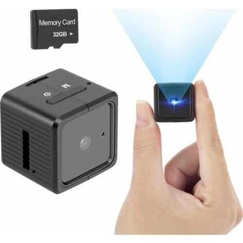 Mini Invisible Camera HD 1080P With Audio Motion Detection Infrared Night Vision Nanny Surveillance Camera Motion Detection