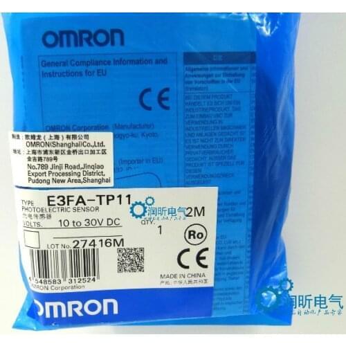 E3FA-RN11 E3FA-RP11 E3FA-DP11 E3FA-DP12 E3FA-DP13 E3FA-DP14 E3FA-DP22 EE-SX674-WR E3FA-DP21 E3FB-DN12 New omron Photoelectric