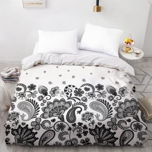 1Pcs 3D Printed White Series Pattern Duvet Cover 220x240 King Size Printing NO Pillowcases And NO Sheets Home Textiles Comforter