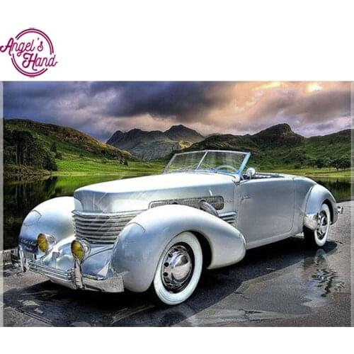 Full Square Diamond 5D DIY Diamond Painting "Sports car" Embroidery Cross Stitch Rhinestone Mosaic Painting Decor