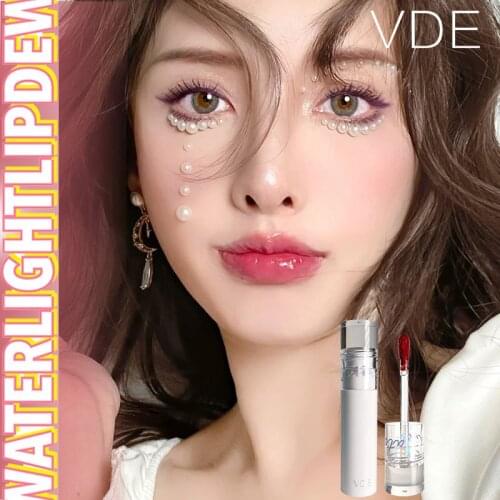 1pc Low Light Mirror Lip Glaze Water Light Glass Student Style Cheap Summer Lip Gloss Lipstick Toot Lips TSLM1