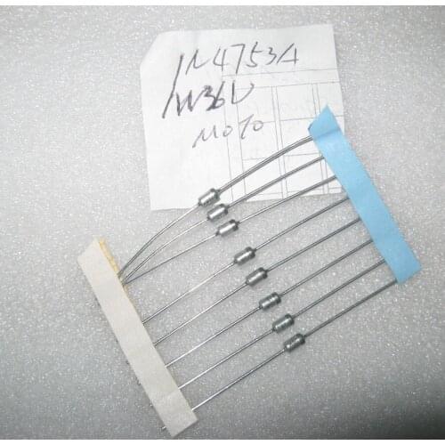 100% 10PCS New and original Gold seal stabilized diode 1N4753A 1W 36V MOTOROLA M standard old goods