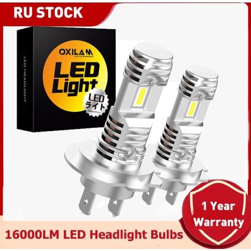 2x 16000LM H7 Led Headlight H11 H9 H8 LED Car Bulbs HB3 9005 CSP Auto Lamp 12V 6000K For Audi A6 C5 A1 A3 A4 B9 B8 B6 A6 C5 A6