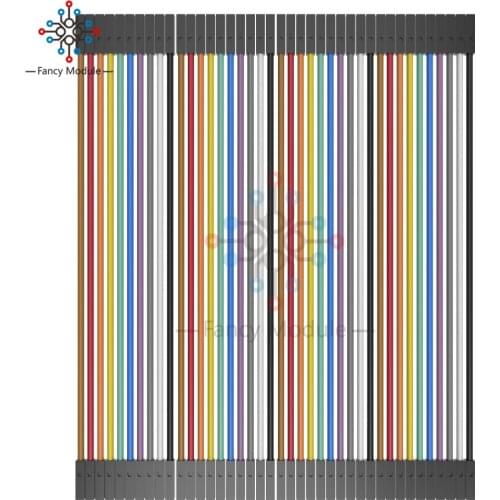 2 X 40PCS Dupont 10CM Female To Female Jumper Wire Ribbon Cable for Arduino