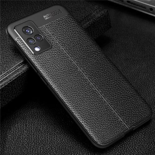 For Vivo V21 5G Case For Vivo V21 5G Cover Cases Shockproof PU Leather Non-Slip Silicone TPU Protective Phone Cover For Vivo V21