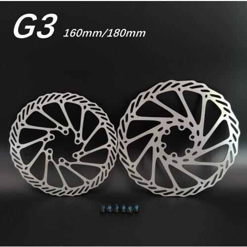 AVDI G3 bike disc MTB/Road disc bicycle Brake pads 160/180mm 6 bolts Disc Brake Rotor with 6 sctrews