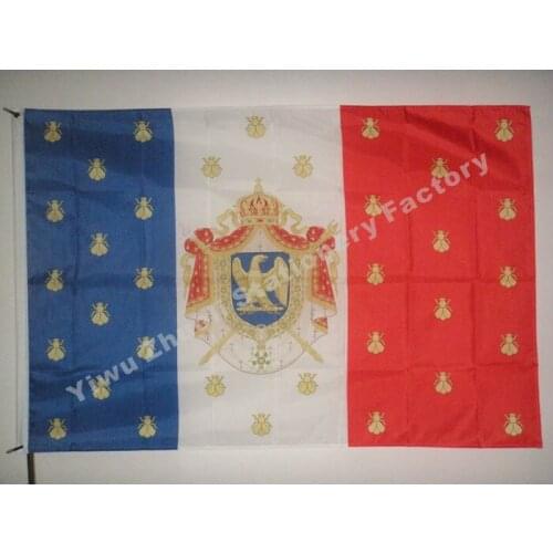 Imperial Standard Of Napoleon III 150X90cm (3x5FT) 120g 100D Polyester Double Stitched High Quality Banner Ensign Free Shipping