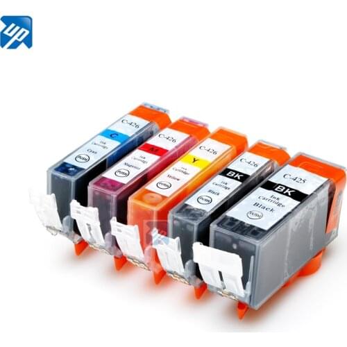 15pcs PGI 425 CLI426 compatible ink cartridge for Canon mg5340 iP4840 4940 MG5140 MG5240 MG6140 MG8140 iX6540 MX884 PRINTER INK
