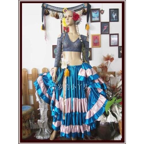 Lace Belly dance top Ats tribal belly dance top lace choli Drop long Sleeve top DQ43-51