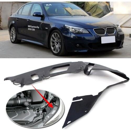 Car Headlight Lens Shell Covers Car Auto Headlight Lens Gaskets for BMW E60 5 Series 63126934511 63126934512
