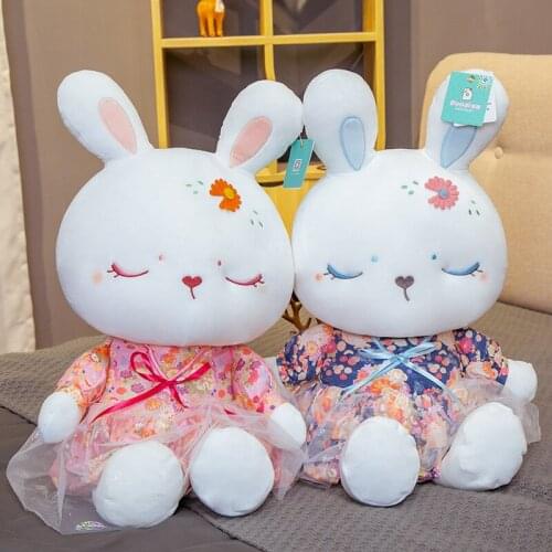 30-68cm Cute Rabbit Doll Baby Soft Plush Toys For Children Sleeping Pillow Stuffed Animal Bunny Plushies Baby Toys Sweet Gift