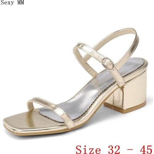 Peep Toe Women High Heel Sandals Shoes Woman High Heels Ladies Gladiator Sandals Pumps Small Plus Size 32 33 - 40 41 42 43 44 45