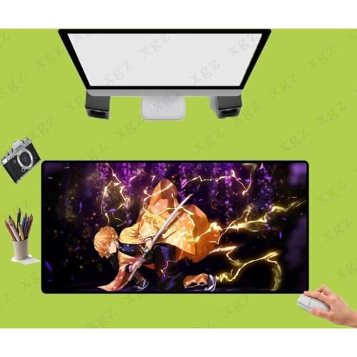 XGZ Hot Products Japan Anime Speed Large Lock Mouse Pad Gamer Gaming Mousepad Keyboard Mat for Boy Gift for Sword Art Online