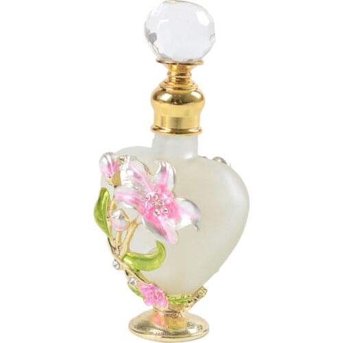 10ml Empty Glass Sample Bottle Portable Perfume Bottle Essential Oil Container