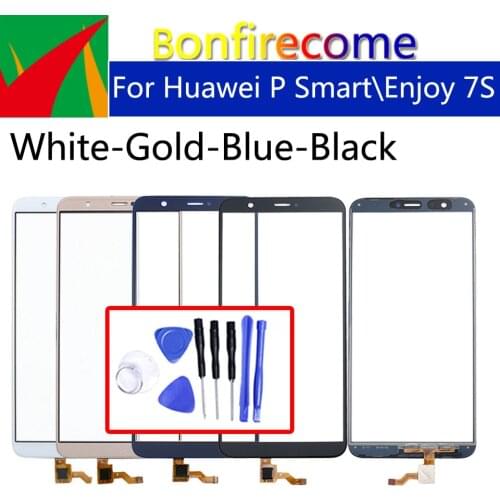 5.65" Touchscreen For Huawei P Smart FIG-LX1 LX2 LA1 / Enjoy 7S Touch Screen Panel Sensor Digitizer Display Front Glass