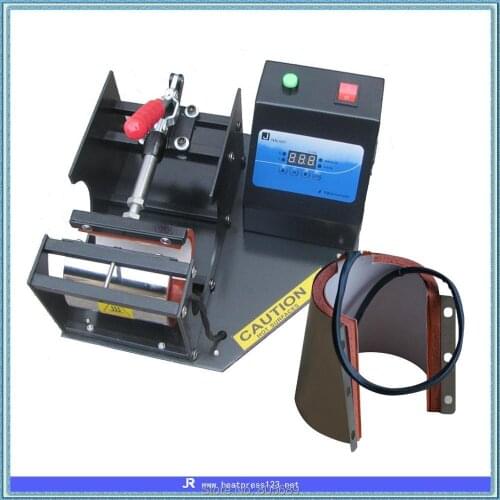 2 IN 1 Upgraded Heat Press Transfer Machine for Sublimation Cup Touch Screen Coffee Mug