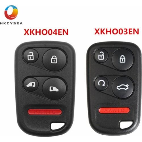 Xhorse Universal Wire 4+1 Panic 5 Button Remote Key English Version for VVDI2 Programmer or VVDI Mini Key Tool XKHO03EN XKHO04EN
