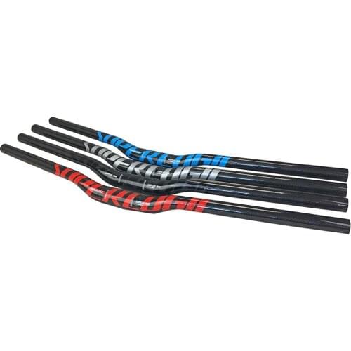 Superlogic 3k full Carbon MTB/Mountain Bicycle bar Bend Riser Handlebar 31.8*580-760mm Bicycle Accessories 3k gloss
