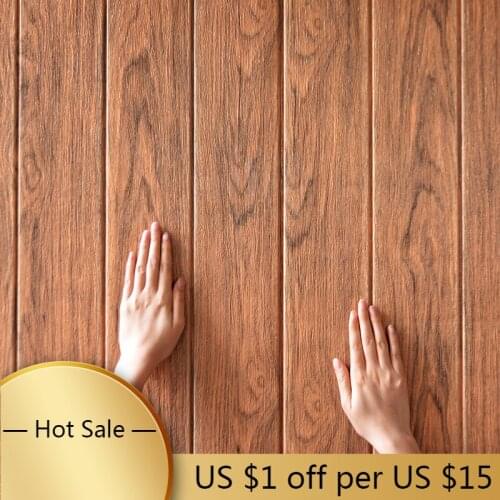 3D DIY Decor Home Brick Wall Stickers Living Room Waterproof Foam Room Adhesive Sticker Wallpaper Art Made Decals For Kitchen