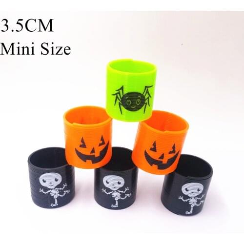 12PCS Halloween Party Favor Supply Magic Spring Kids Happy Birthday Party Gift Halloween Decoration Pinata Filler