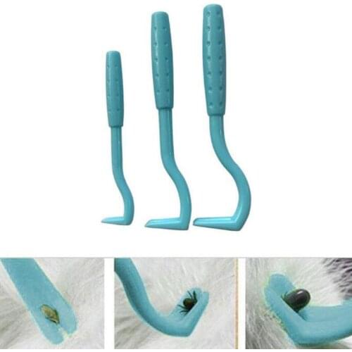 2/3PCS Cat Dog Grooming Tick Picker Pet Flea Remover Tool Convenient Pets Cleaning Comb Pet Supplies Scratching Hook Removal
