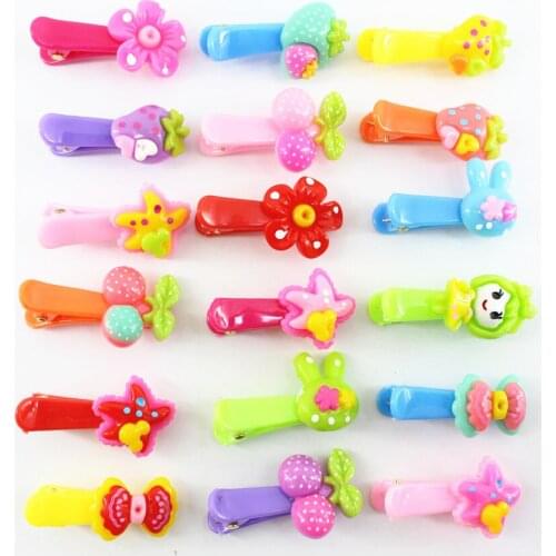 20pcs lovly mixed candy resin hair clip hairpins Boutique girls Hair Accessories Headwear FOR KIDS