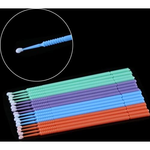 400Pcs Colorful Dental Swabs Disposable Micro Brush Dental Materials Applicators Practical Tool In Dental Clinic Prevent Wastage