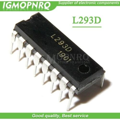 5pcs/lot L293 L293D DIP-16 stepper driver chip / driver New Original Free Shipping