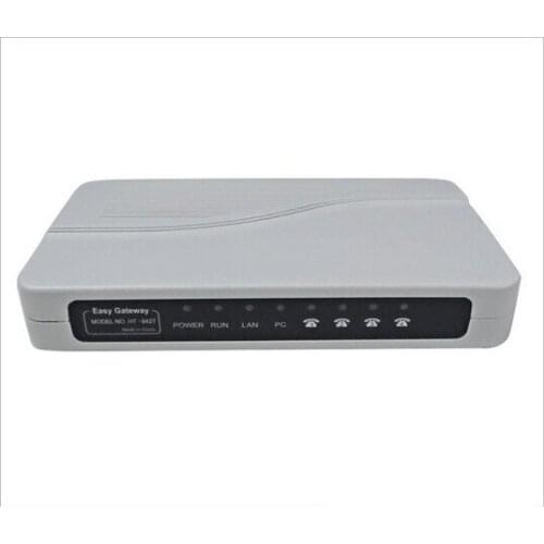 Free Post Shipping! 4 Fxs Ports VoIP ata Gateway HT842T/FXS Gateway/ATA(SIP) gateway