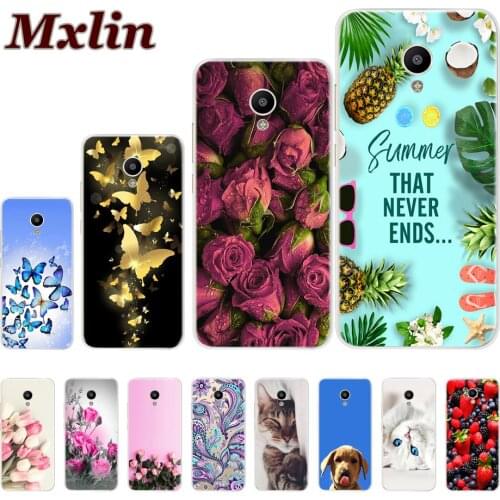 Phone Cases For Meizu M3 M5 Note Case Silicone Coque Soft TPU Back Cover For Meizu A5 M5C M5 M5S M3 M3S Mini Cute Painted Bumper