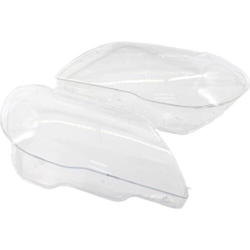 Headlight Lens Cover Replacement Headlamp Protective Shade Headlamp Lens For BMW 7 E65 E66 2005-2008