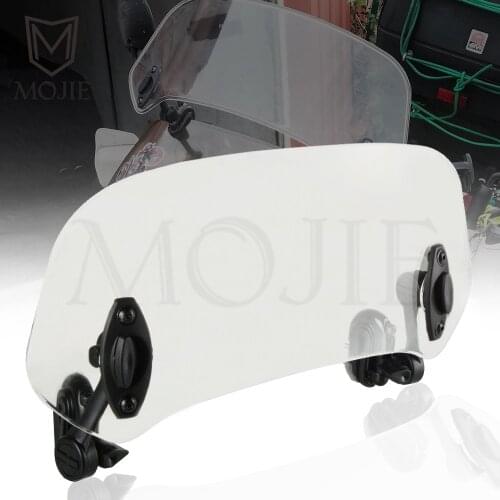Motorcycle Windshield Extension Spoiler Windscreen Air Deflector For DUCATI Multistrada 1200/1260/S/GT 950 1100 1098/S/Tricolor