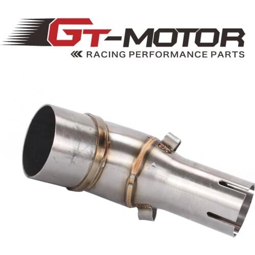 Motorbike Modified Scooter Muffler Motorcycle Middle pipe Exhaust pipe For YAMAHA YZF R25 R3 MT03 2015-2018 link pipe