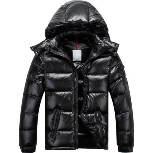 2021 Winter Mens Down Jacket Casual Warm Fashion Hooded Coat 90% White Duck Down Essential Equipment For Men In Winter