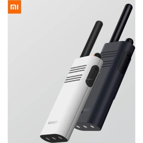 Original NEW Xiaomi Beebest Smart Walkie Talkie 1-5 Km Call 16 Channels Anti-jamming Long Standby Handheld For Smart Interphone