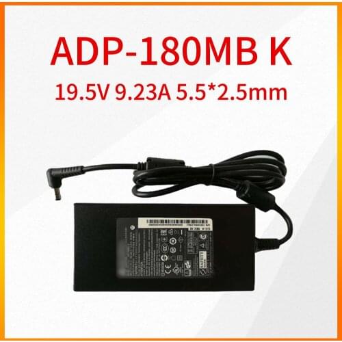 Original ADP-180MB K 19.5V 9.23A 5.5*2.5mm 180W Delta Notebook Power Adapter For MSI GE63 GT70 GS65 GE72VR 7RG