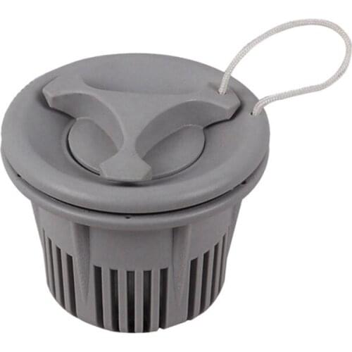 Boat Air Valve, Kayak Air Gas Valve Adapter Cap Air Plugs for Inflatable Boats Rafts Kayaks Double Seal Protection