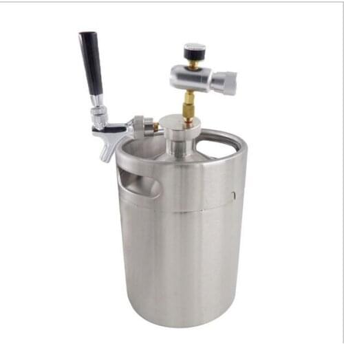 Practical Beer Accessories Stainless Steel Draft Homebrew Beer Tap Wine Faucet - Keg Tap