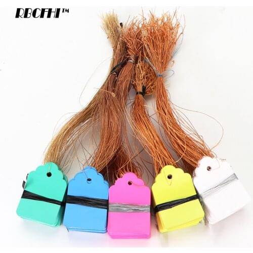 RBCFHI 500PCS Gardening Waterproof Strip Line Gardening Labels Reusable Plastic Nursery Garden Plant Flower Tree Signs Tag Mark