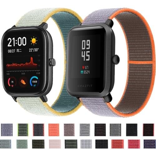 Nylon Loop Straps For Huawei Watch GT/GT 2 Pro 46MM Smart Watch Band Women Wristband For Honor Magic/GS Pro Correa Bracelet