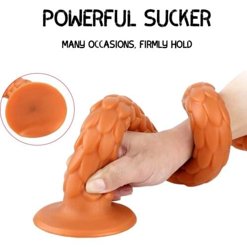 Silicone Butt Plug Vagina Stimulator Sex Toys For Women Super Long Soft Anal Plug Dragon Dildo Sex Products Anus Dilator SexShop