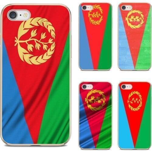 Silicone Cover Bag For Xiaomi poco X3 nfc F2 Pro M3 Mi 5X 6X Max Mix 1 2 2S 3 Mi5 Mi6 Mi3 Mi4 Eritrea-Flag-world-flying-Banner