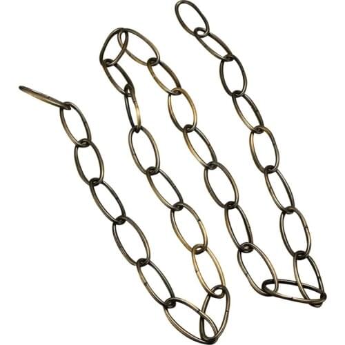 1M Heavy Duty Chain For Vintage Chandelier Hanging Lamp,Green bronze