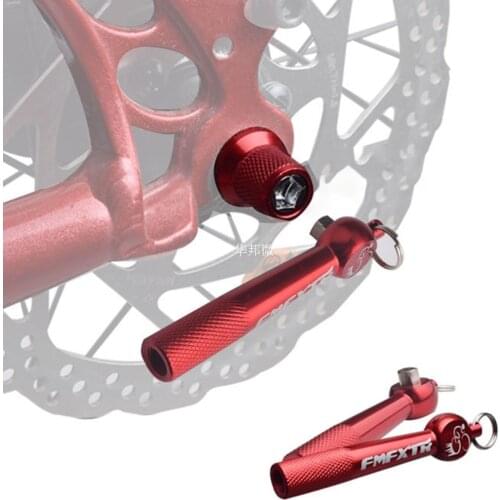 Bicycle Wheels Locking Security Quick Release Post Ultralight Anti Theft Skewers MTB Mountain Road Bike Parts Accessories RR7411