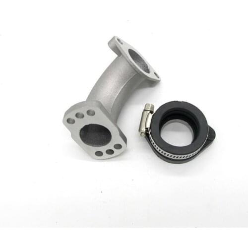 Motorcycle ATV Carburetor Rubber Adapter Inlet Intake Pipe For MIKUNI VM24 OKO KOSO KEIHIN PE28&30mm