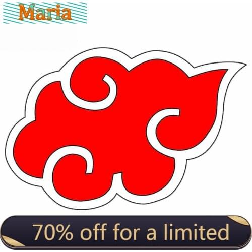 Akatsuki Sign Vinyl Car Stickers Laptop Windshield Car Door Scratch-proof Waterproof Decal