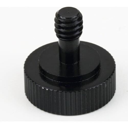 Stainless steel Flat Head Camera Screw 1/4 inch Male to Female Screw Adapter for Camera Flash Tripod Bracket Stand Wholesale