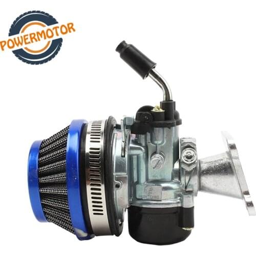 2 Stroke Performance Carburetor Air Filter Assembly for 49cc 50cc 60 66 80cc Carb fit Motorized Bike Bicycle MINI Bike ATV
